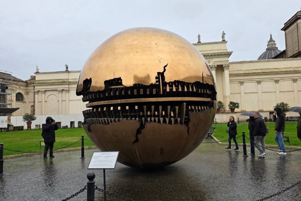 Patio interior de los museos vaticanos