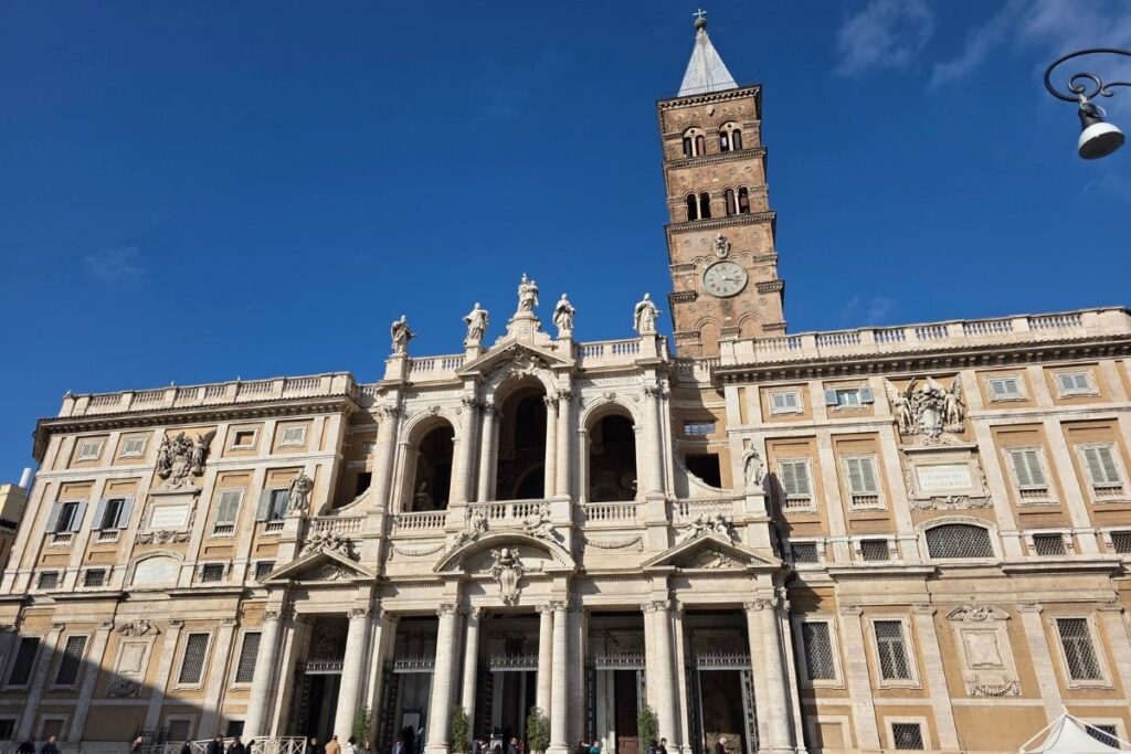Fachada de la Basílica de Santa María la Mayor