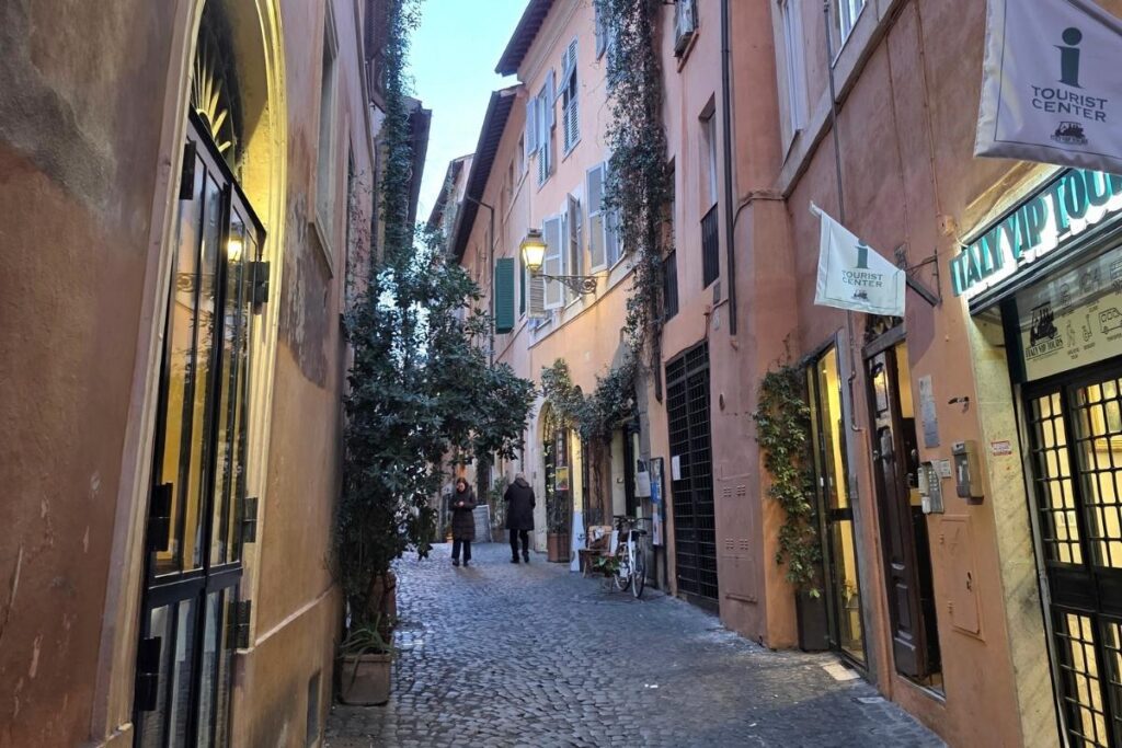 Moverse a pie por el centro histórico de Roma