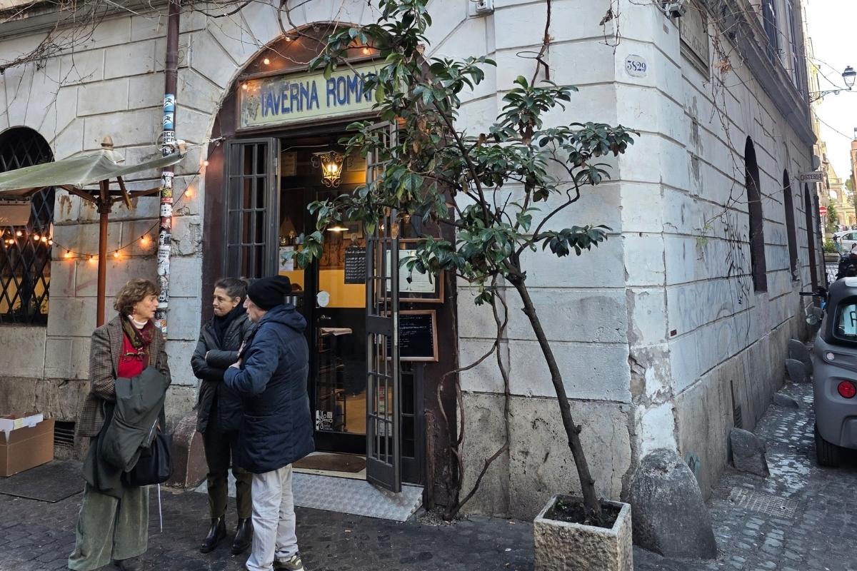 Restaurante Taverna romana en Roma