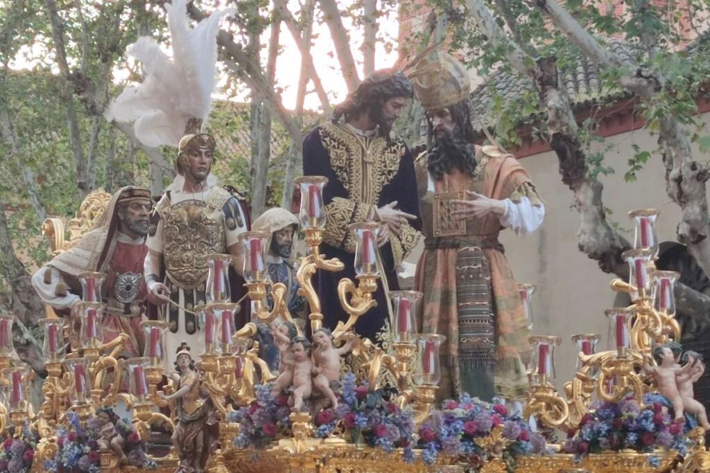 Misterio de Jesús del Soberano Poder ante Caifás de la Hdad. de San Gonzalo - Sevilla